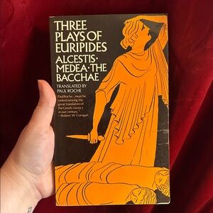 Vintage 1974 Three Plays of Euripides Book
